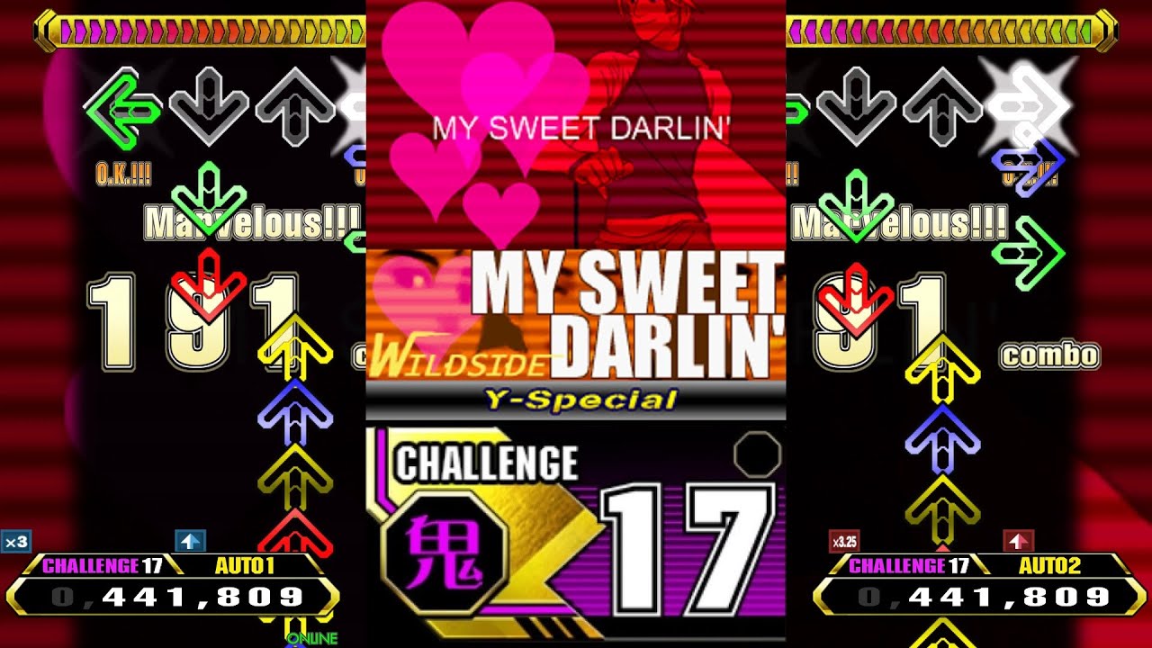 【MAX 25/15(+19)】MY SWEET DARLIN' (Y-Special) [CSP 17]【Stepmania】