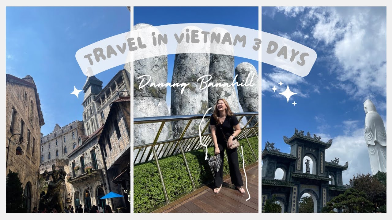 VLOG TRAVEL Ep.5 ฮานอย เวียดนาม 🇻🇳 , สะพานมือ บานาฮิลล์ ดานัง, หมู่บ้านเรือกระด้ง 🛶