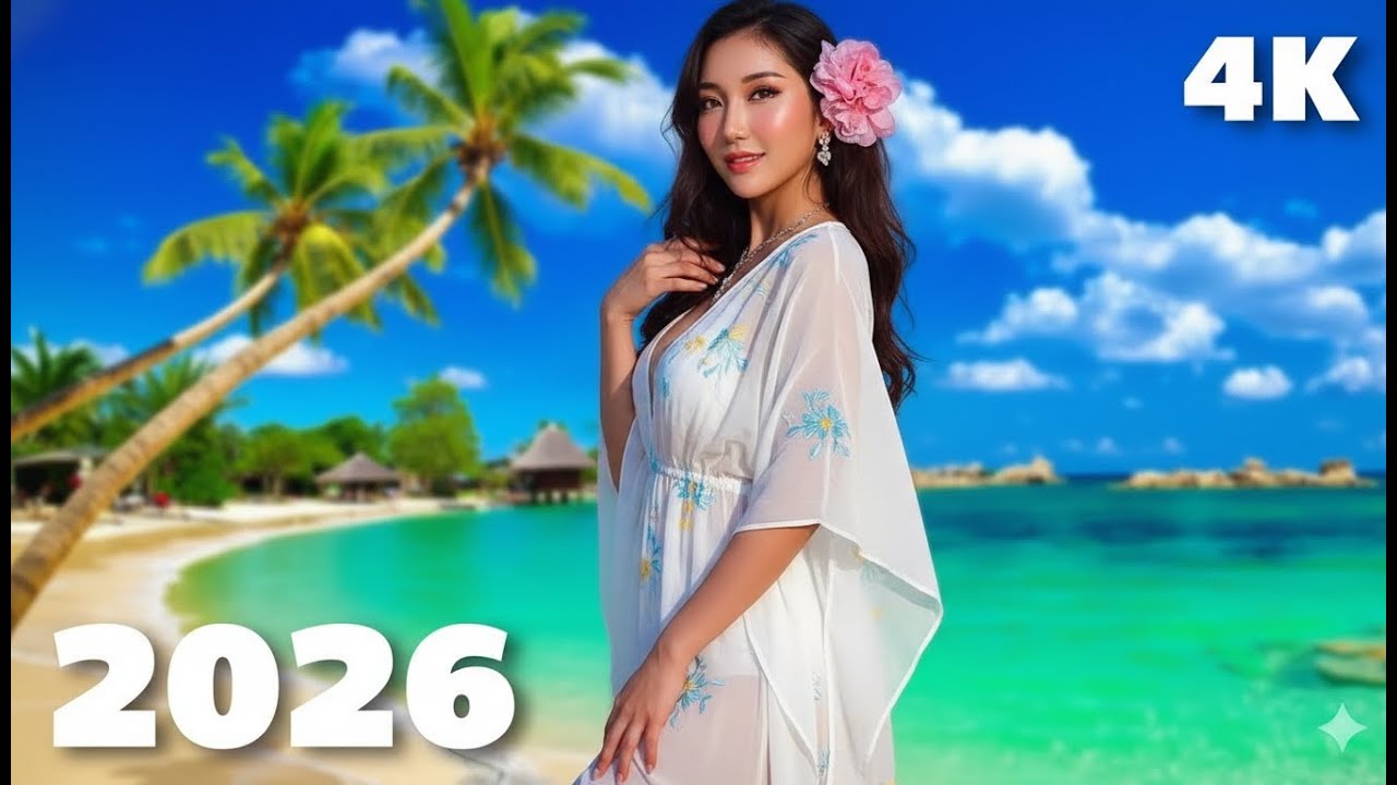 Best Tropical Deep House 2026 🌅 Summer Chillout Relaxing Vibes 4K UHD Mix