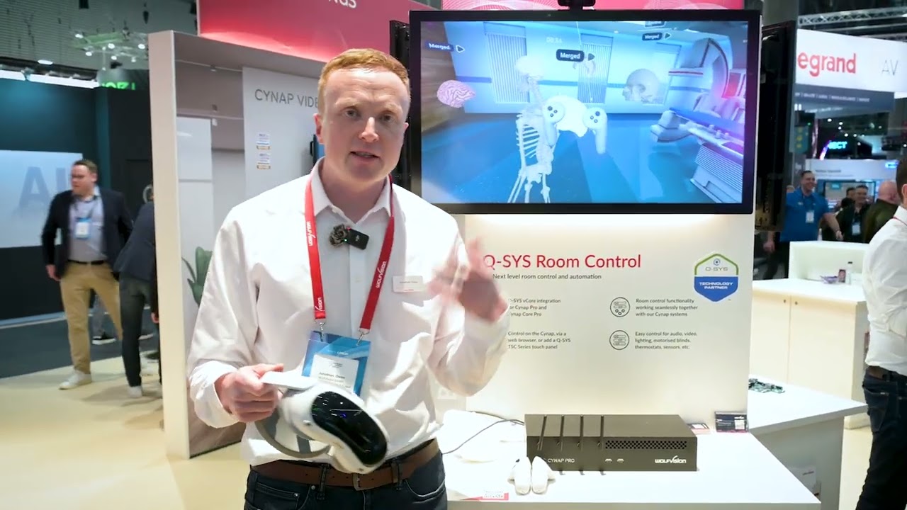 Check out the WolfVision VR integration with Cynap!