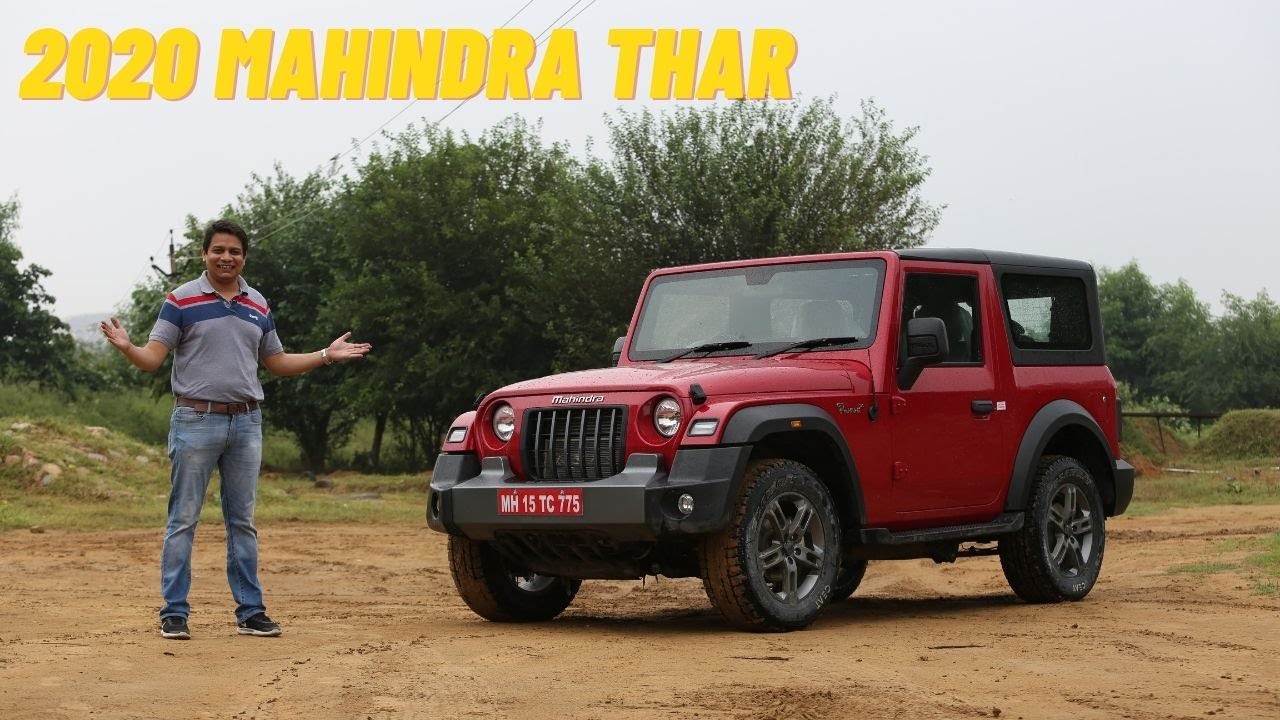 The SUV among suvs - Here's a tour of the 2020 Mahindra Thar
