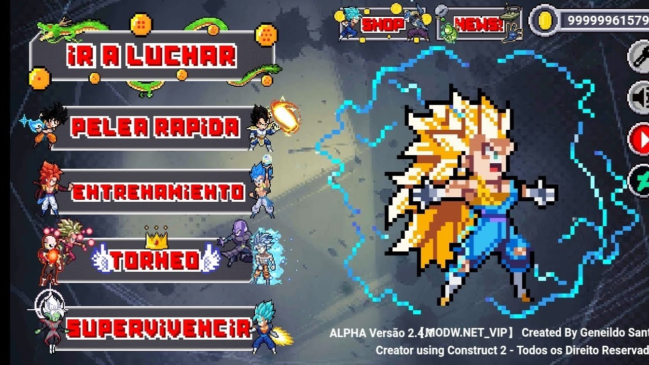 Z LEGENDS 3 MOD 2.4.1 MOD APK MONEY INFINITAS TODO DESBLOQUEADO 