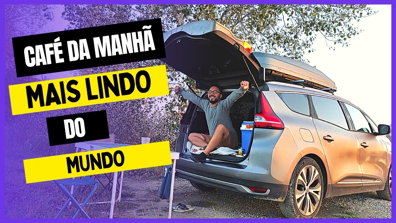 Café da Manhã  Motorhome | Paisagem Linda