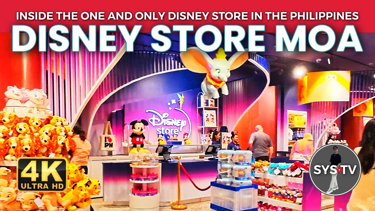 [4K] DISNEY STORE SM MALL OF ASIA  PHILIPPINES 2025