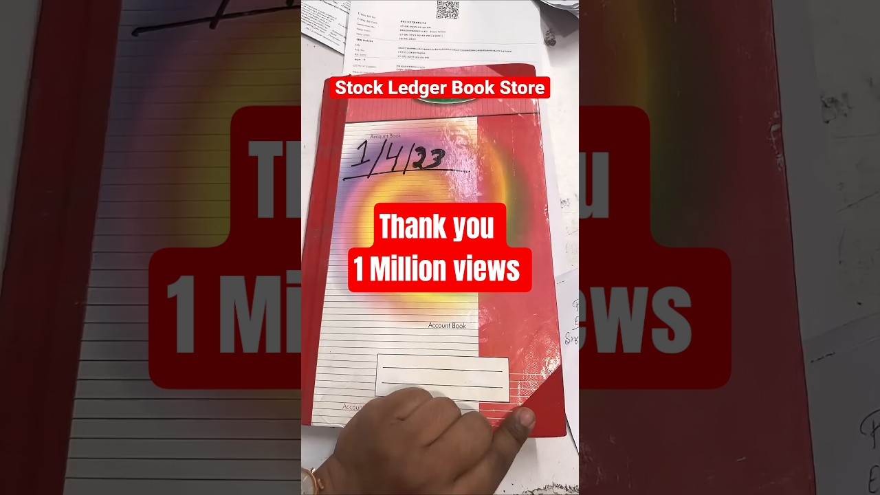 Stock Ledger Book Store.   #garmentindustry #knowledge #job