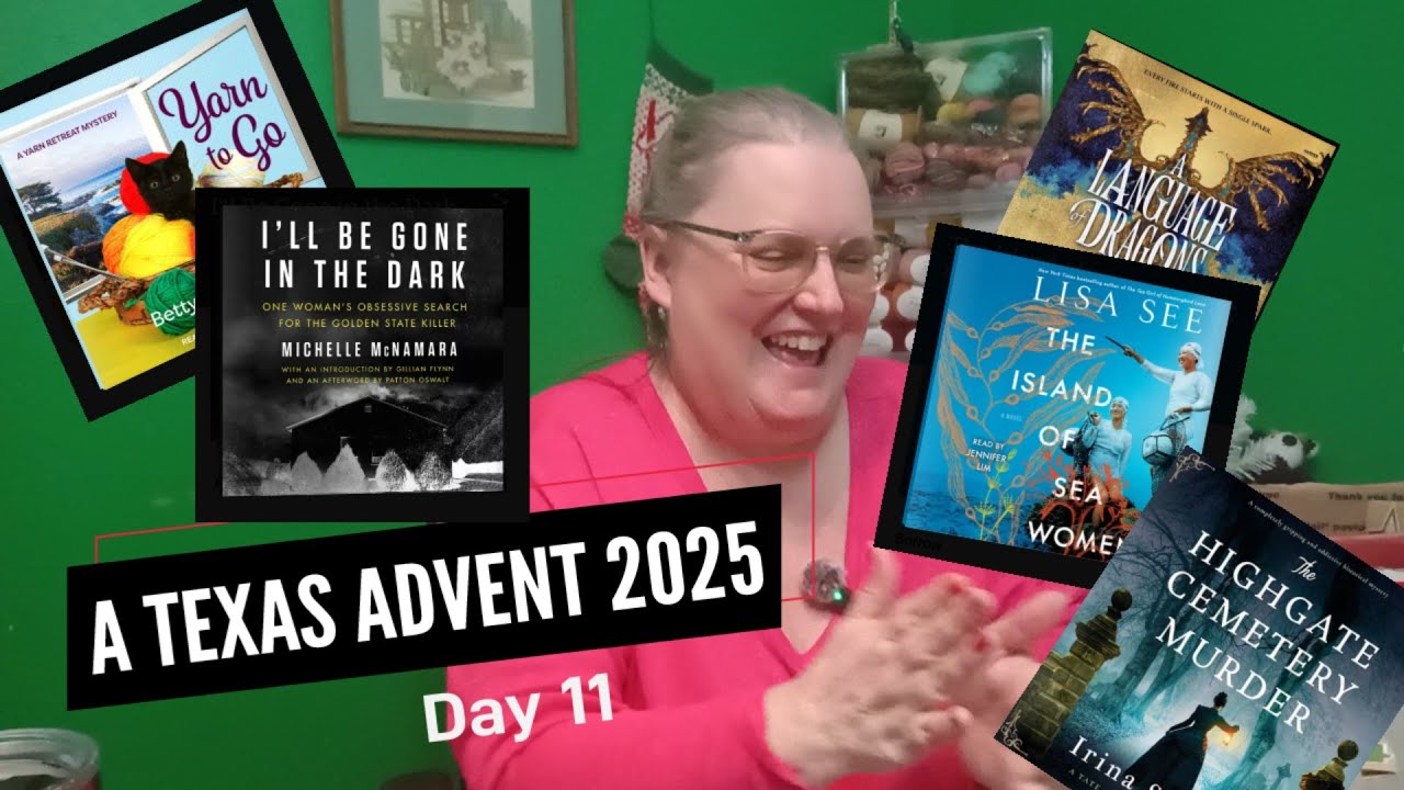 VLOGMAS DAY 11: A Book Catch-up & More #advent 