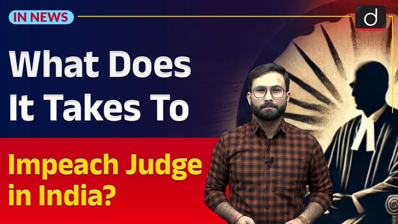 Motion To Impeach HC Judge in India | Rajya Sabha | InNews | Drishti IAS English