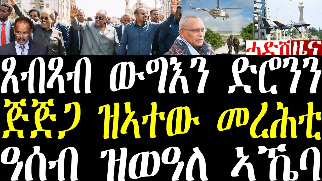 Breaking ከቢድ መጥቃዕቲ ድሮን ተፈጺሙ ጸብጻብ ከቢድ ውግእ፣ መረሕቲ ሶማልን ጁቡቲን ኢትዮጵያ ጅጅጋ ኣትዮም፣ ዓሰብ ዝወዓለ ኣኼባ፣ january 31