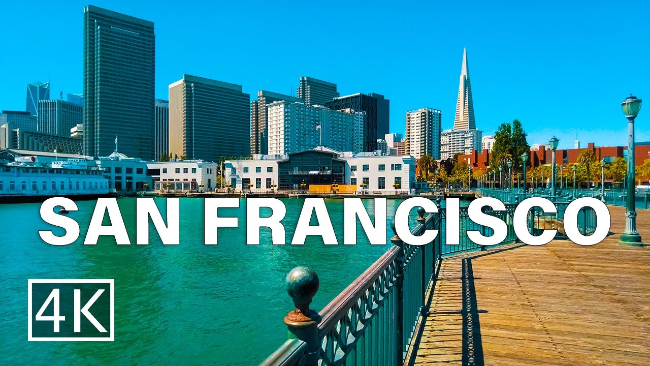 [4K] The Embarcadero - San Francisco - California - Walking Tour