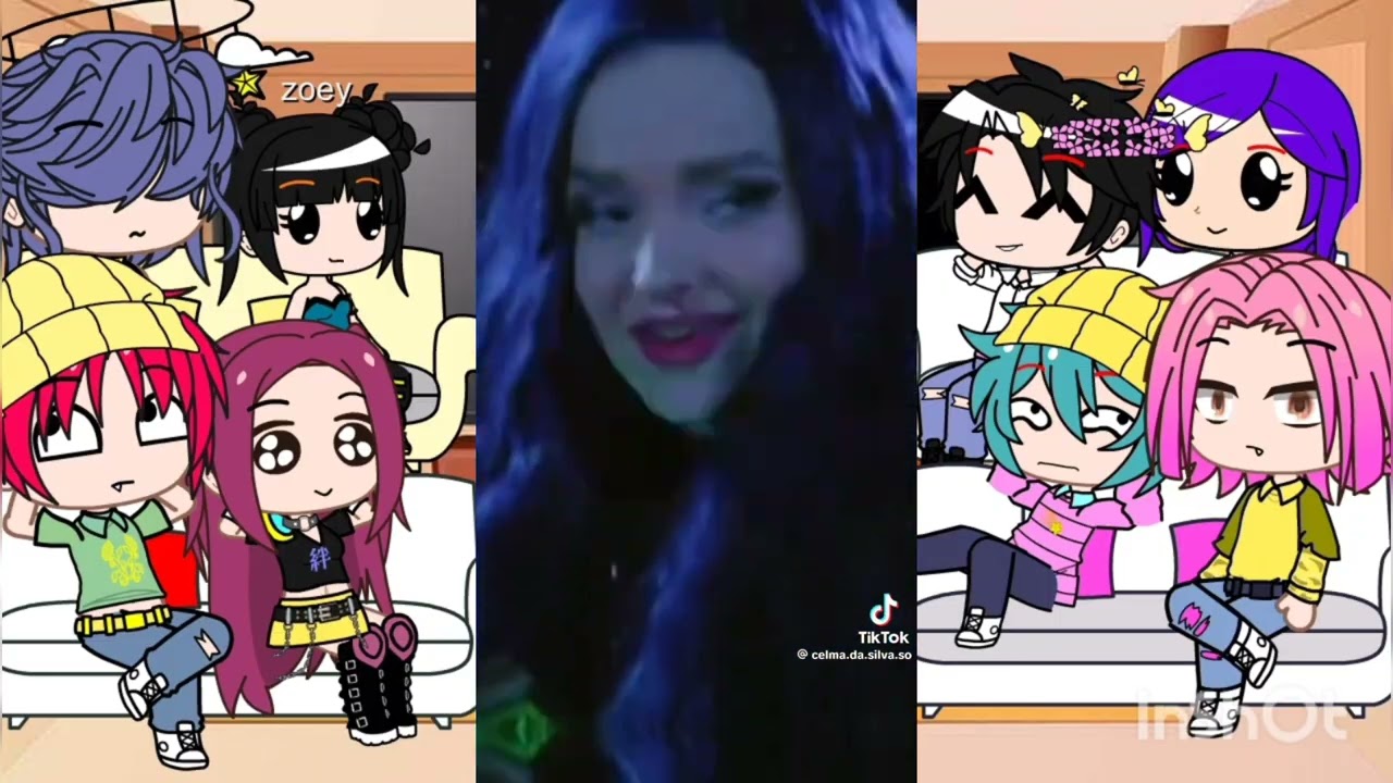 ★Huntrix y saja boys reaccionan a Descendientes★ ★corto★ ★leer descripción★ 1/?