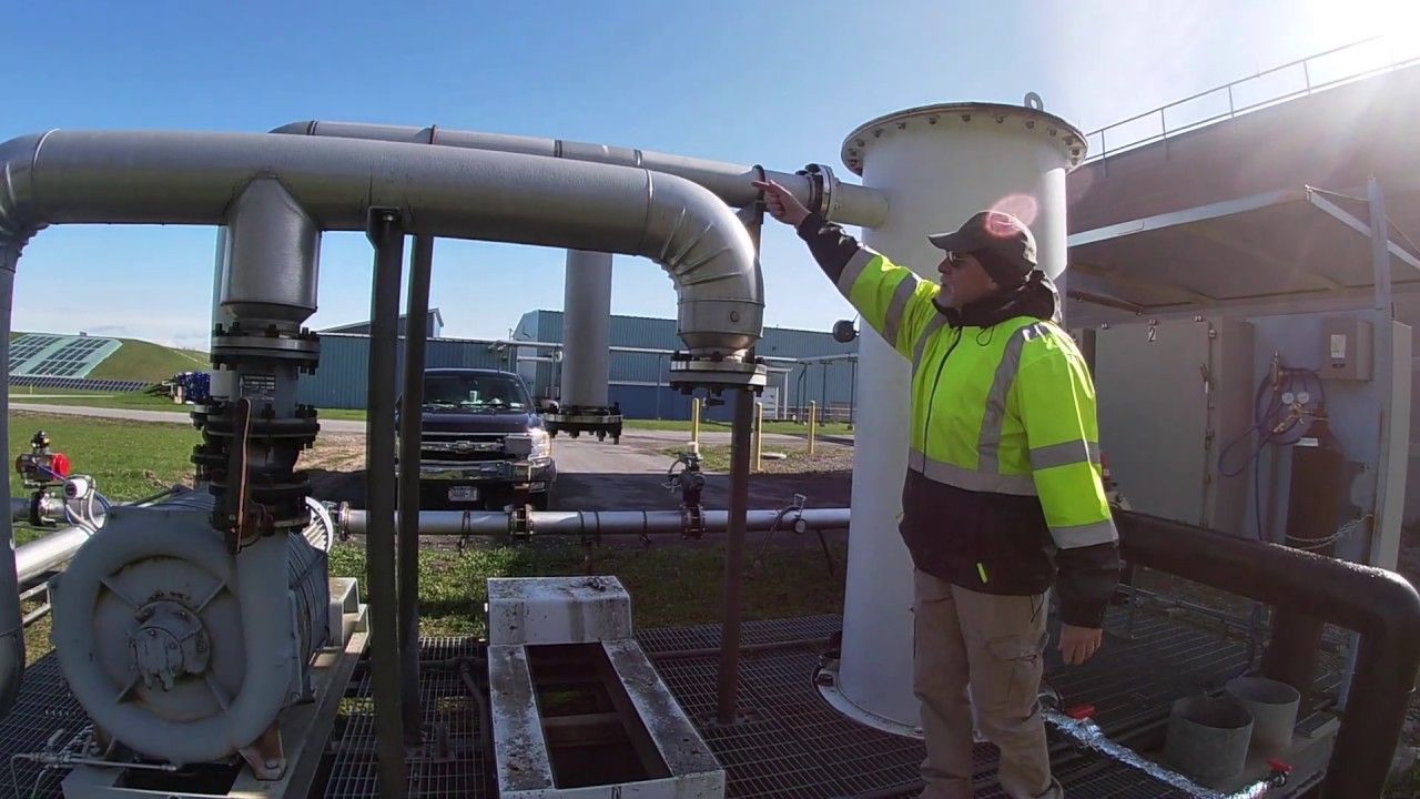 Landfill Gas Flare System Operation
