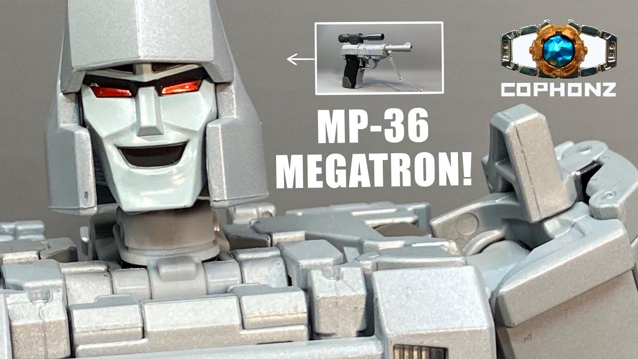 Transformers transformed! Masterpiece MP-36 Megatron clear transformation + showcase!