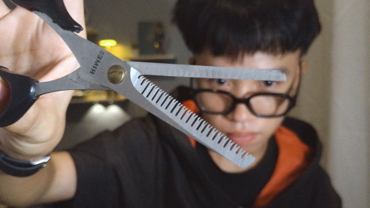 asmr doing your haircut