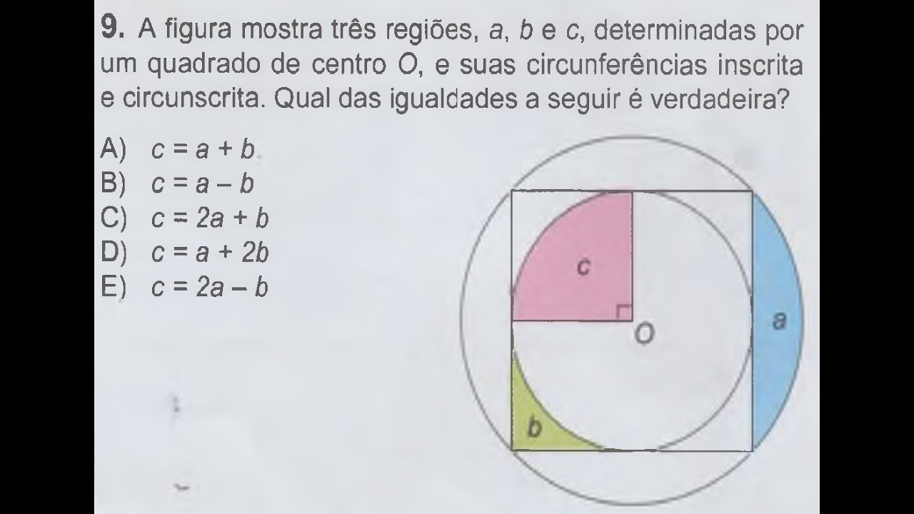 OBMEP 2018 - 1ª FASE - NÍVEL 3 - QUESTÃO 9