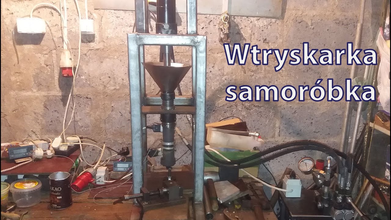 Injection Molding Machine-Wtryskarka samor&oacute;bka opis uruchomienia i wypraski
