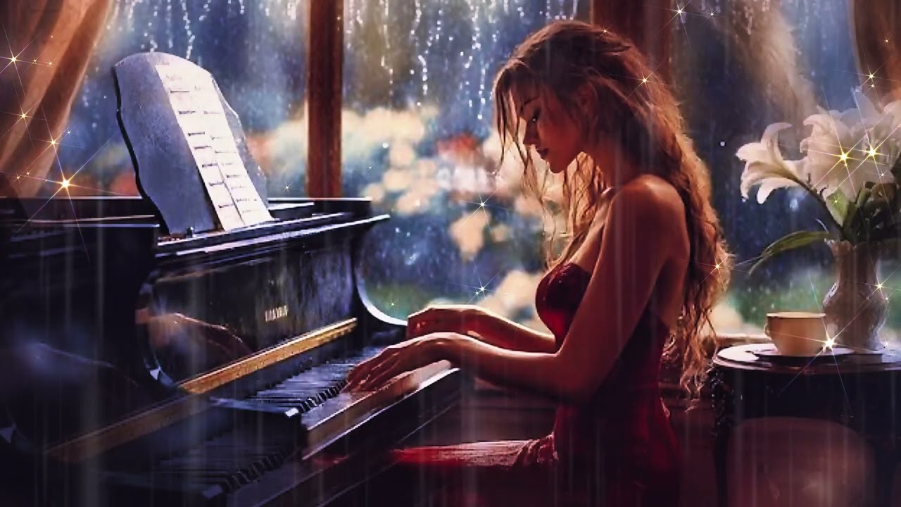 Rainy Romance – Relaxing Piano with Rain Serenades | Musica per Sognare