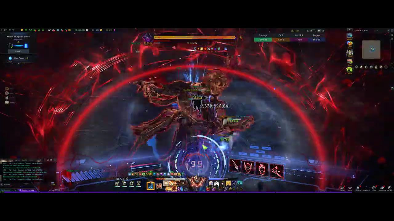 Serca G2 Evo Scouter (6.1k CP) -- 1.71b dps