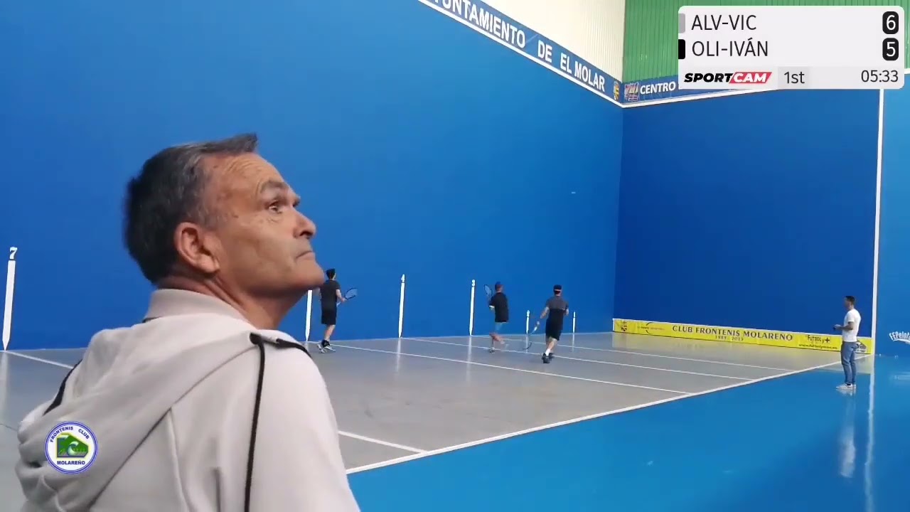 Cto Frontenis Preolímpico X3 El Molar 2022 || Final Set 1 Álvaro - Víctor M. VS Oliver M. - Iván M.
