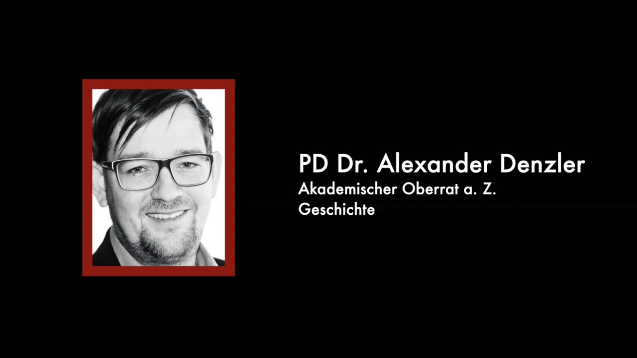Vorlesung von Alexander Denzler im Fach Geschichte