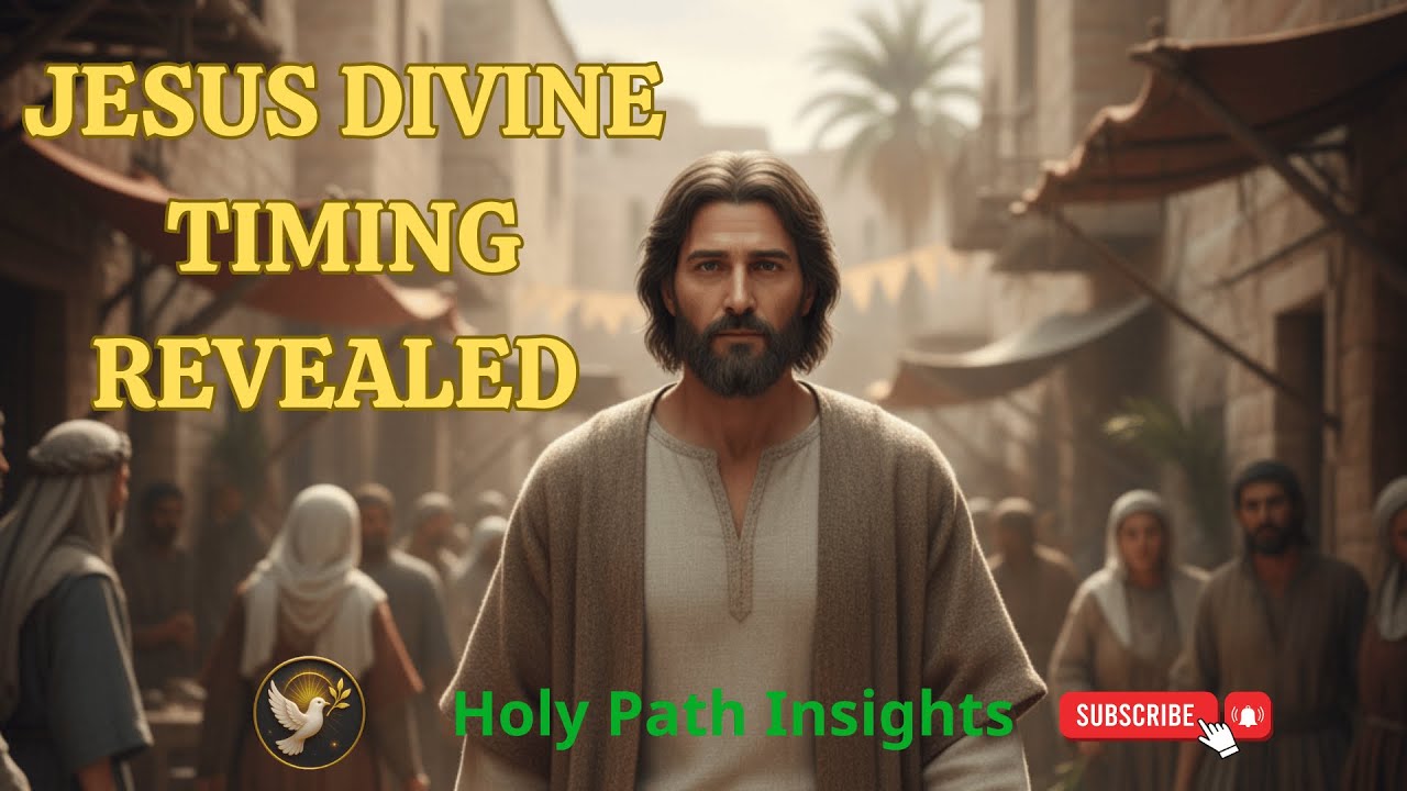Jesus Divine Timing Revealed – Quiet Presence Powerful Truth at the Festival | Holy Path Insights
