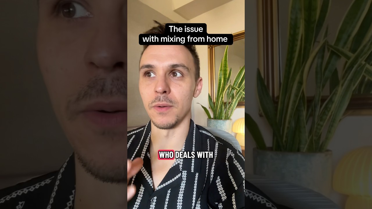 Home mixing issues! #musicproductiontips #logicprotips #logicpro #comedyvideo #homestudio #altindie