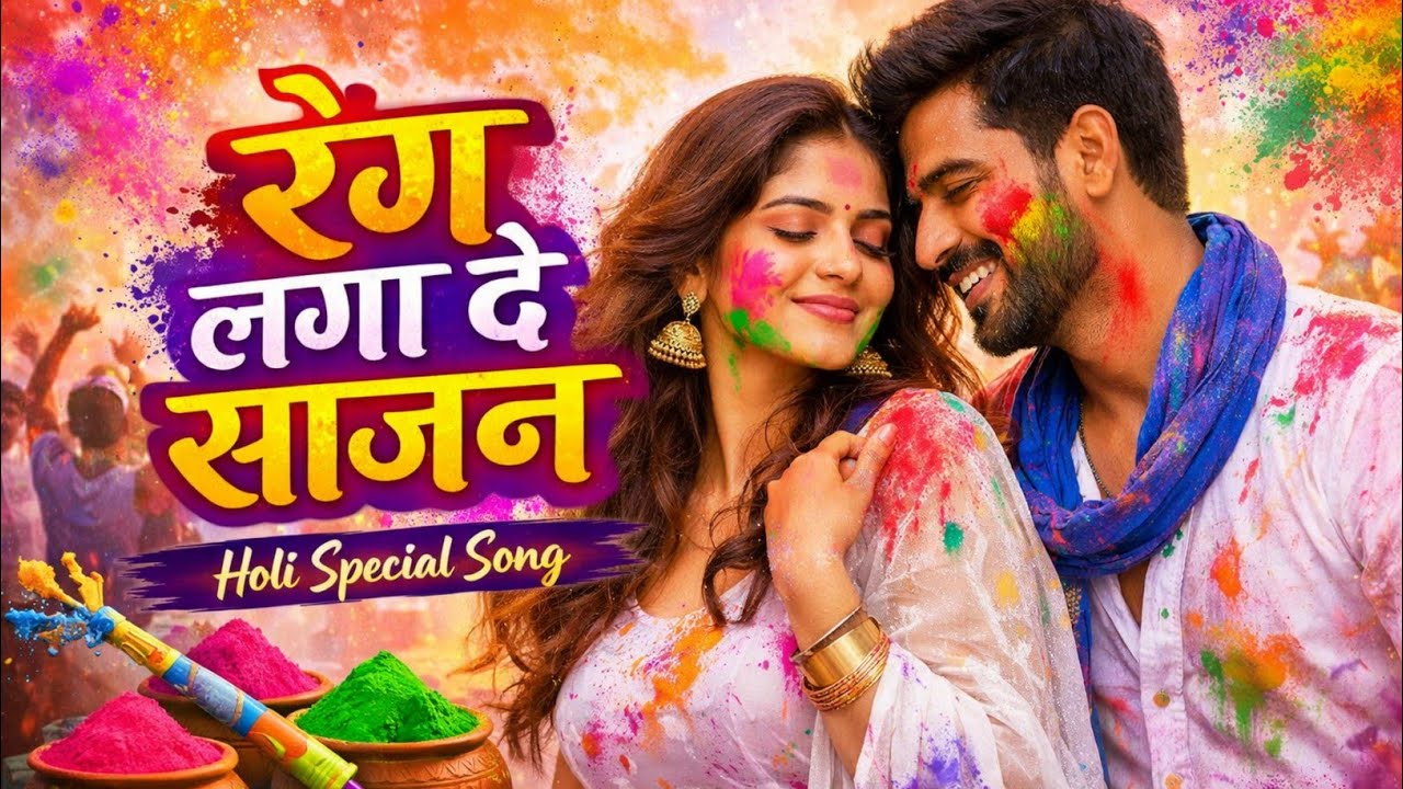 रंग लगा दे सजन  | Holi Dance Song 2026 | DJ Hard Bass Mix | Lalu Music Zone