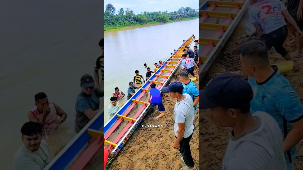KEREN!! PENURUNAN JALUR RAWANG UDANG MENUJU RAYON 2 HULU KUANTAN 🛶🇮🇩 #shorts #pacujalur #trending