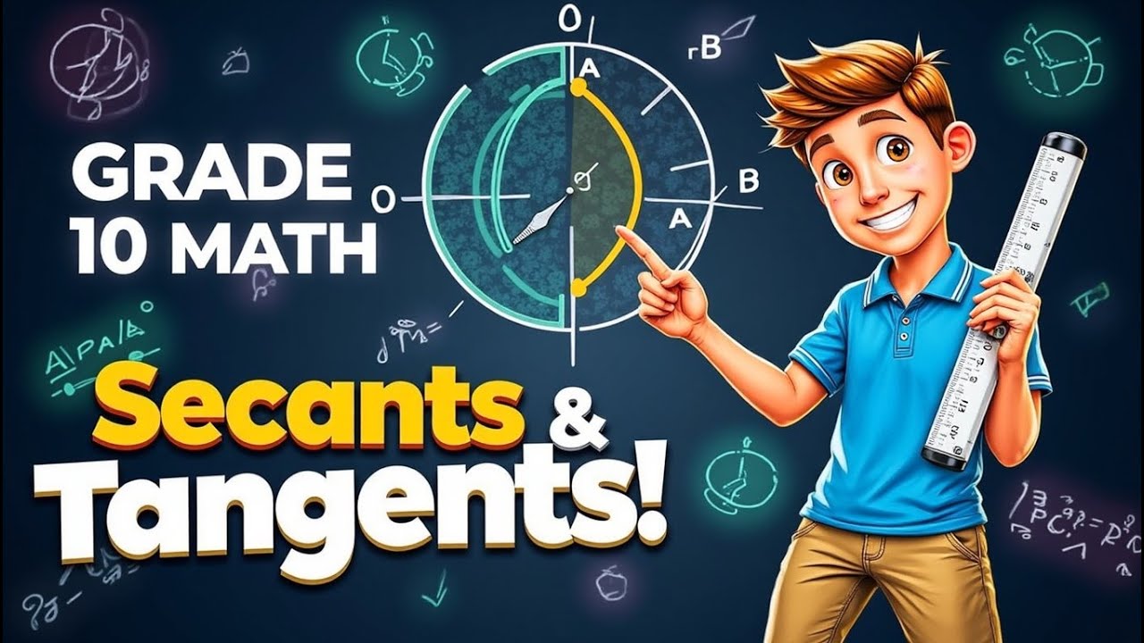 Grade 10 Math: Secants and Tangents of a Circle (Tagalog)