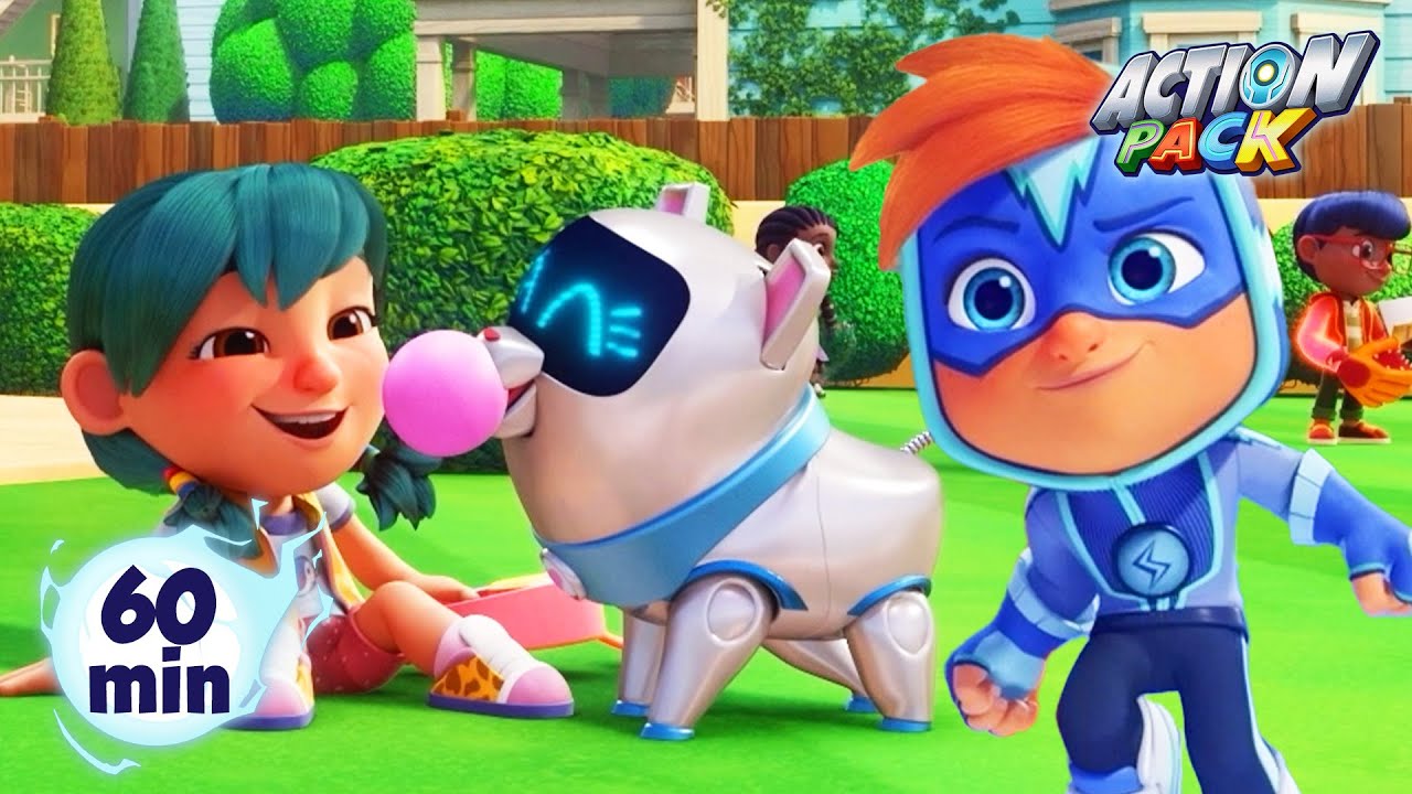Our Pet Puppy | Action Pack 🦸 | Action Cartoons For Kids