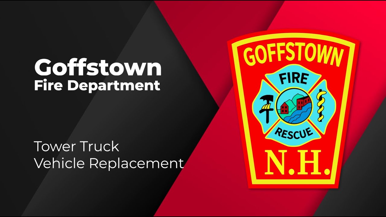 GFD Informational Video - Tower Truck Vehicle Replacement