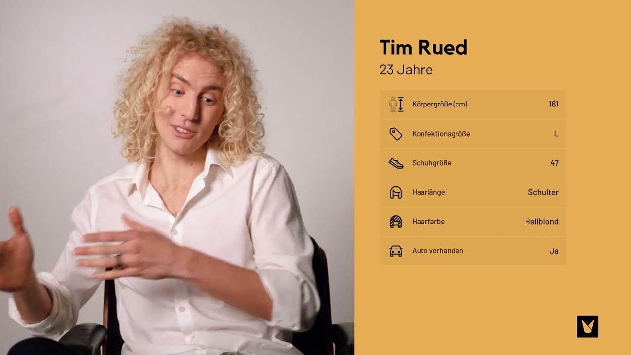 Tim Rued #ABOUTME Model & Kleindarsteller (Vorstellungsvideo)