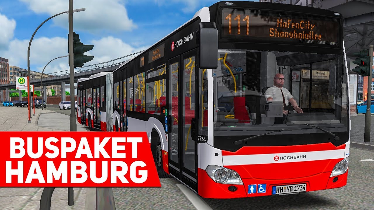 OMSI 2: Lahme Radfahrerin mit Gelenkbus überholt! | OMSI Hamburger Buspaket #4 | Bus-Simulator