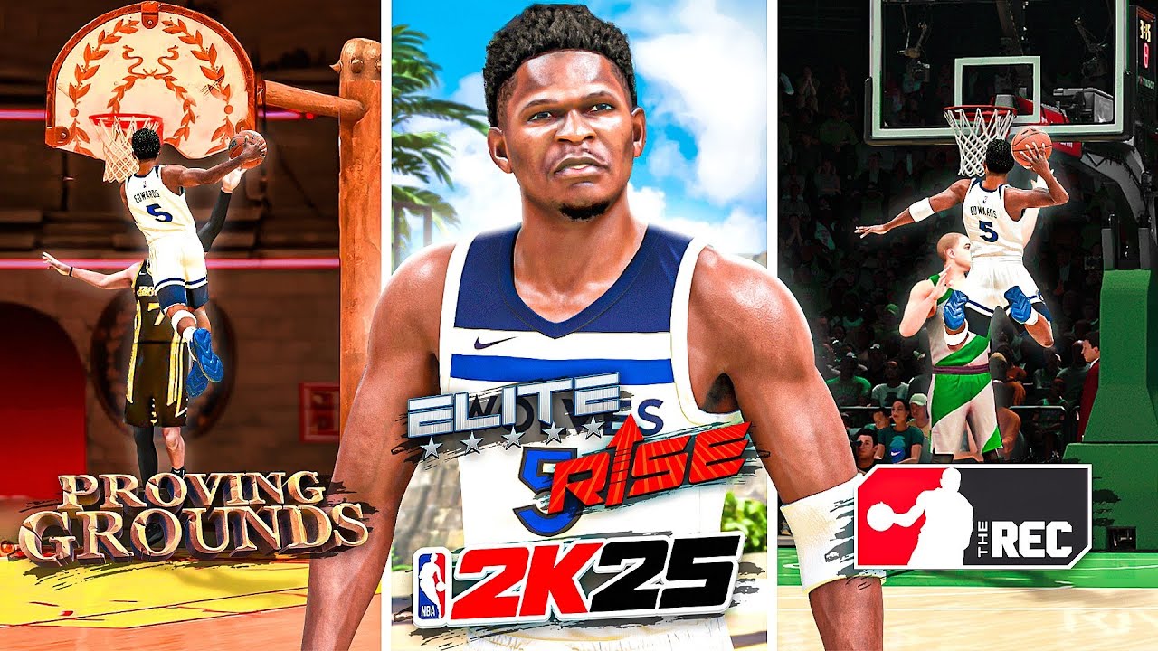 ANTHONY EDWARDS Build DOMINATES EVERY GAME MODE In NBA 2K25 | INSANE POSTERIZERS & HIGHLIGHTS !