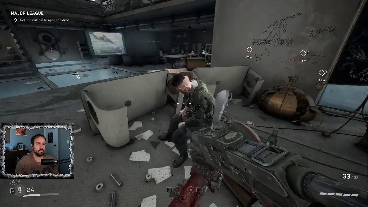 There is a talking dolphin l Atomic Heart playthrough Part 16