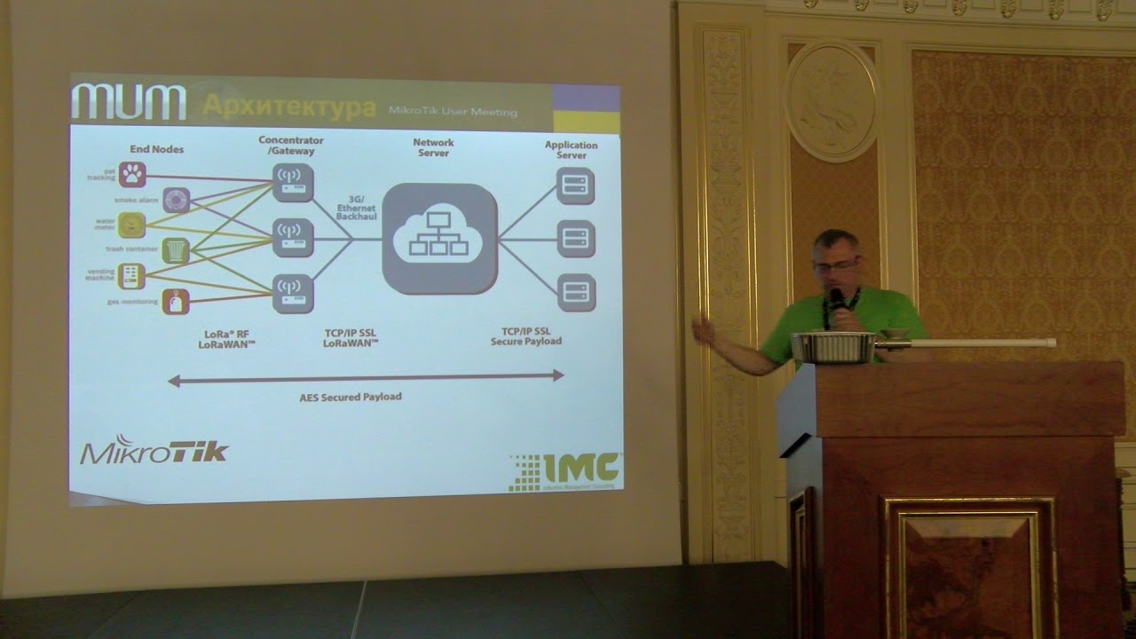 LoRaWAN в структуре Mikrotik