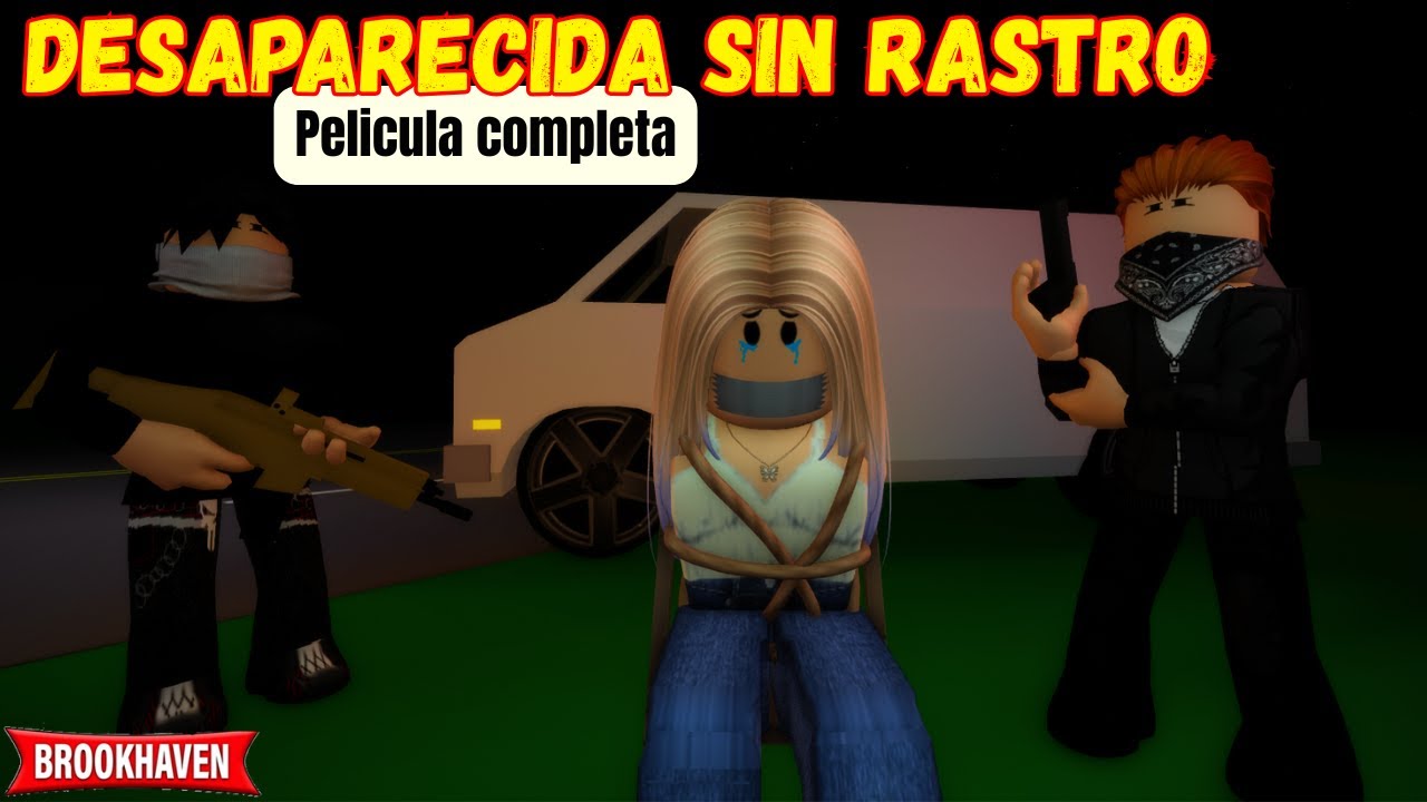 DESAPARECIDA SIN RASTRO - Pelicula Completa | Mini Pelicula| Brookhaven rp🏡historia de roblox