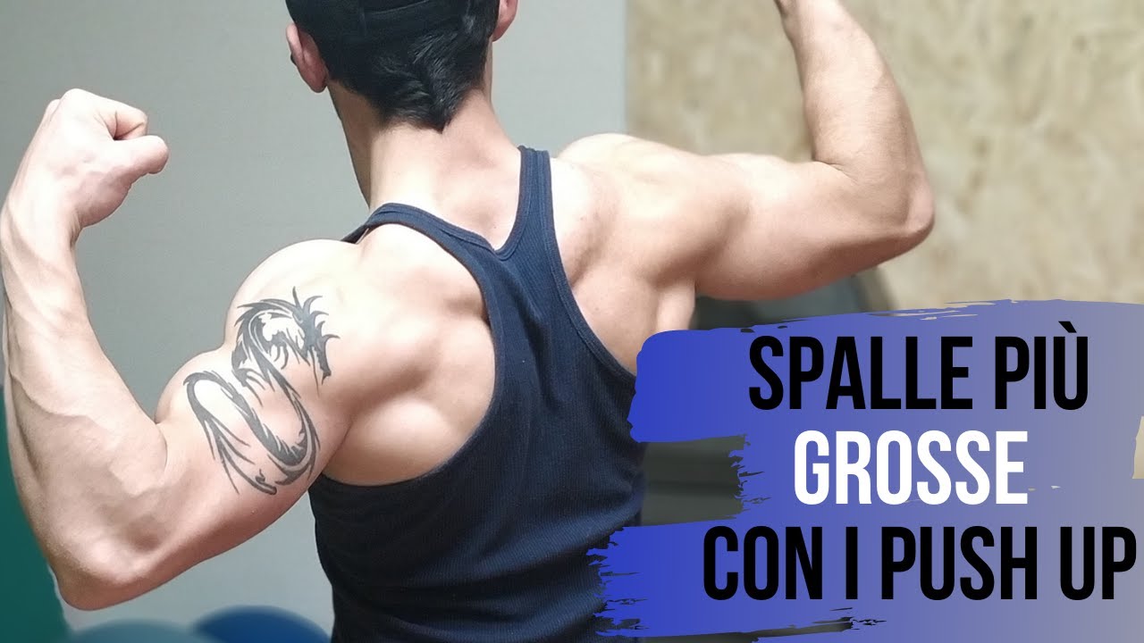 4 Tipi di Piegamenti per sPalle più GROSSE | Calisthenics