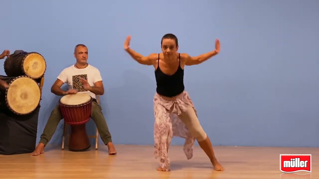 WEST AFRICAN DANCE - TIRIBA 1 con Sissy Pintela e la compagnia Yeelen