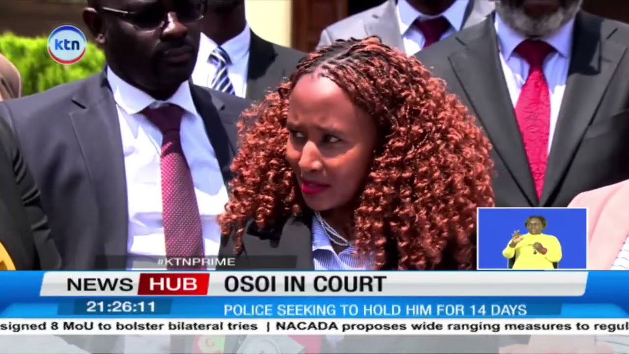 Patrick Osoi, linked to the &lsquo;Fighting Brutality & Impunity&rsquo; movement arraigned at Kahawa courts
