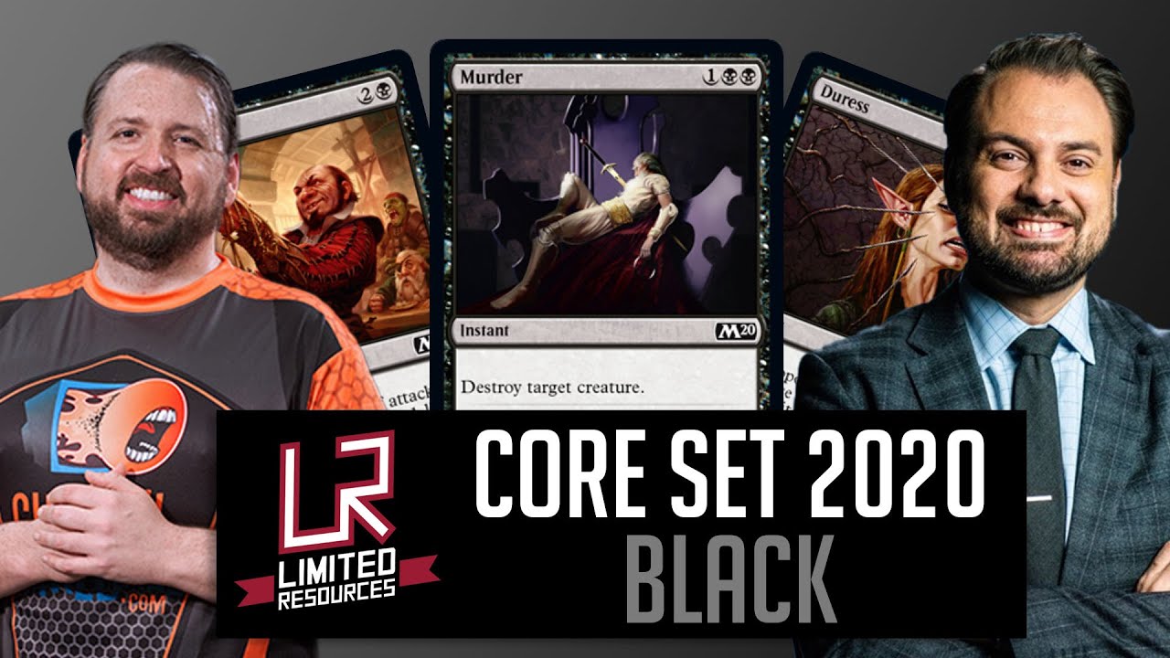Limited Resources Magic Core Set 2020 Set Review: Black