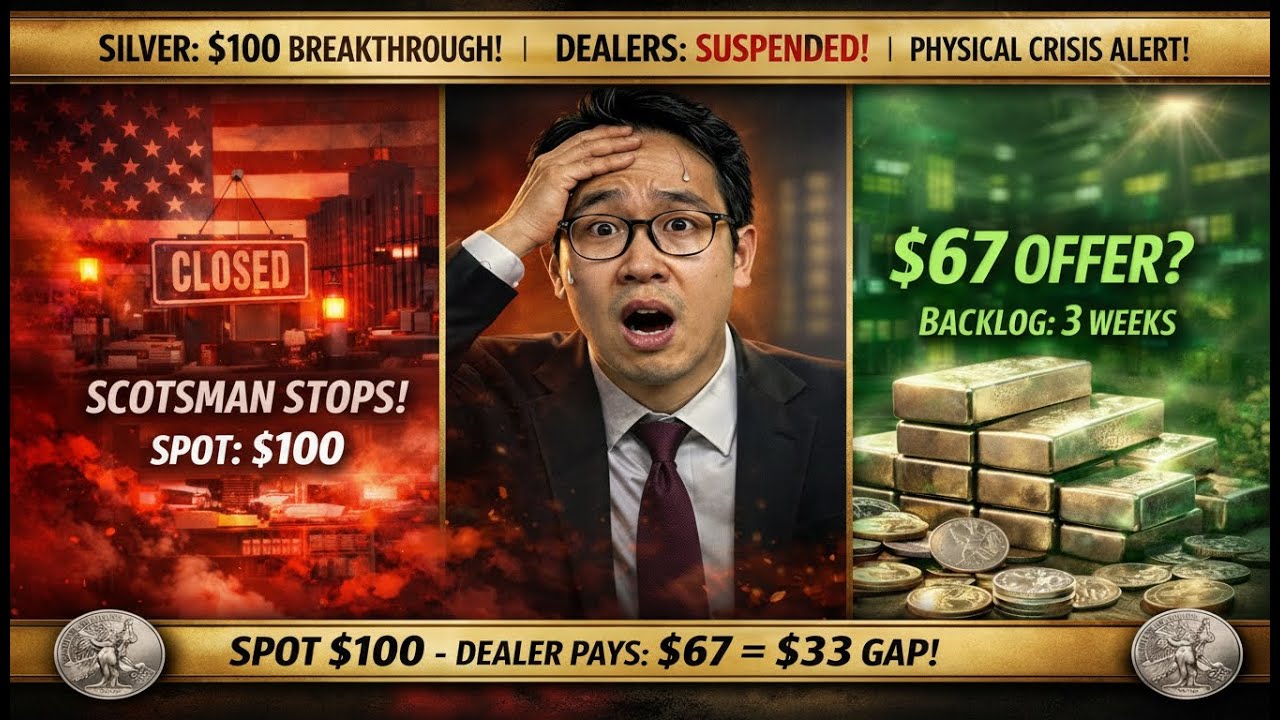 Silver Hits $100 and a MASSIVE Dealer Stops Buying