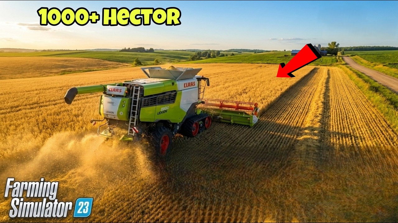 Insane $500,000,000+ Mega Profit Empire: Harvesting Riches with John Deere in Farming Simulator 23!