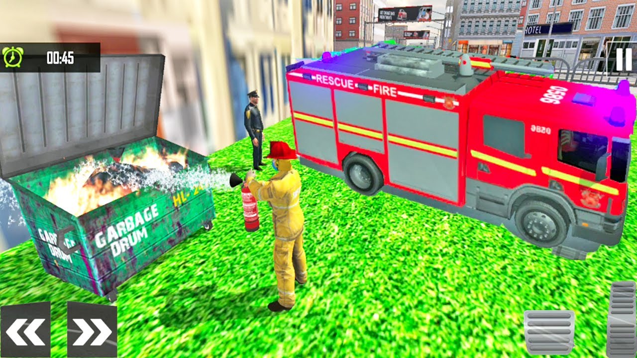 Emergency Rescue Firefighter Truck : #Games to play | Driving and Rescue Game | #Android Gameplay
