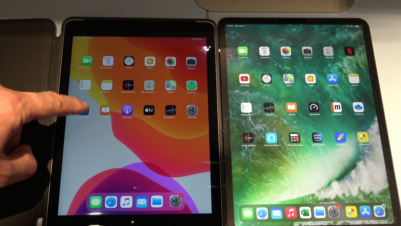 iPad Air 2 (model 2014) în anul 2021 (film 014 / 2021)