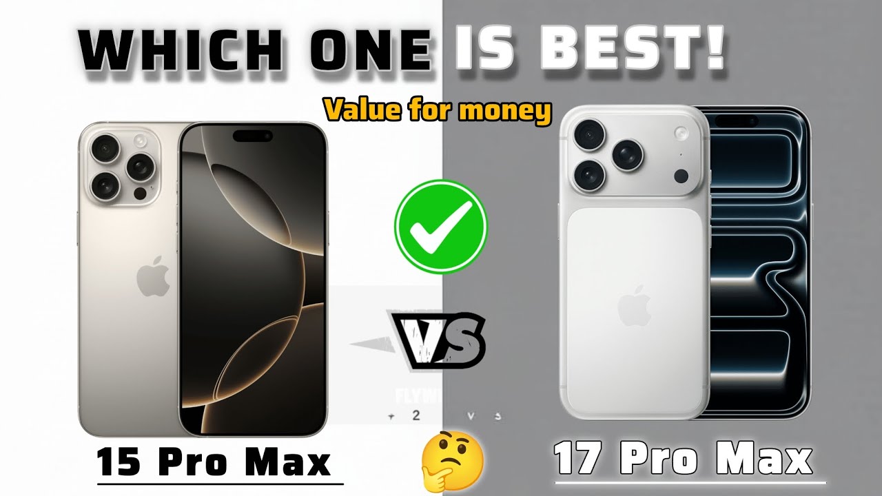 I Phone 17 Pro Max vs I Phone 15 Pro Max || Wharth it  buy in 2026 #comparison #iphone17promax 