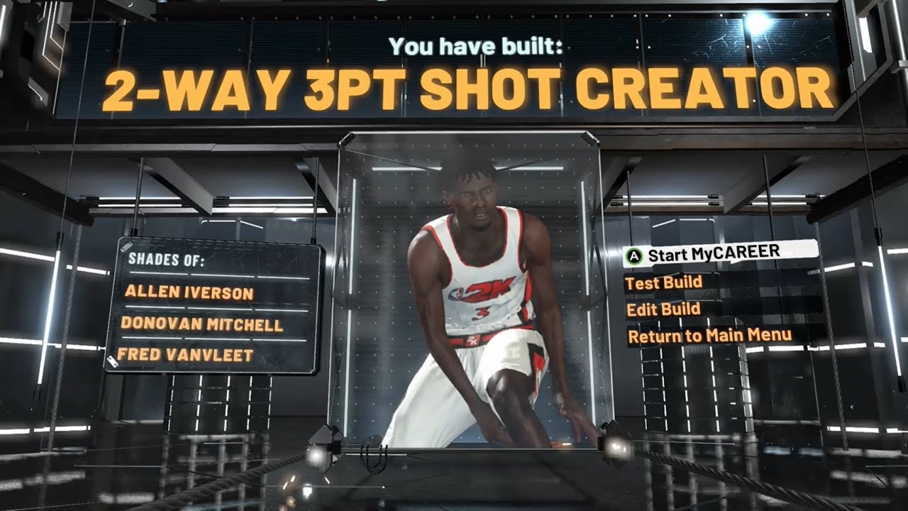 NBA 2K22 CURRENT GEN 2 WAY 3PT SHOT CREATOR *GAME BREAKING*