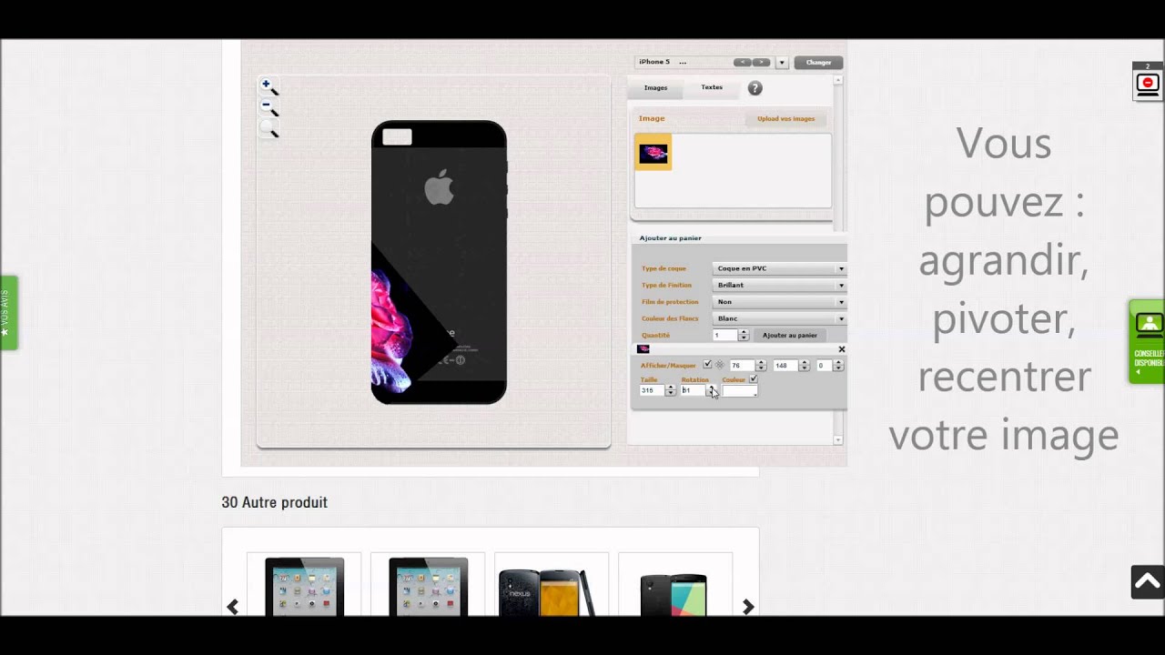 Iphone 4 personnalisable