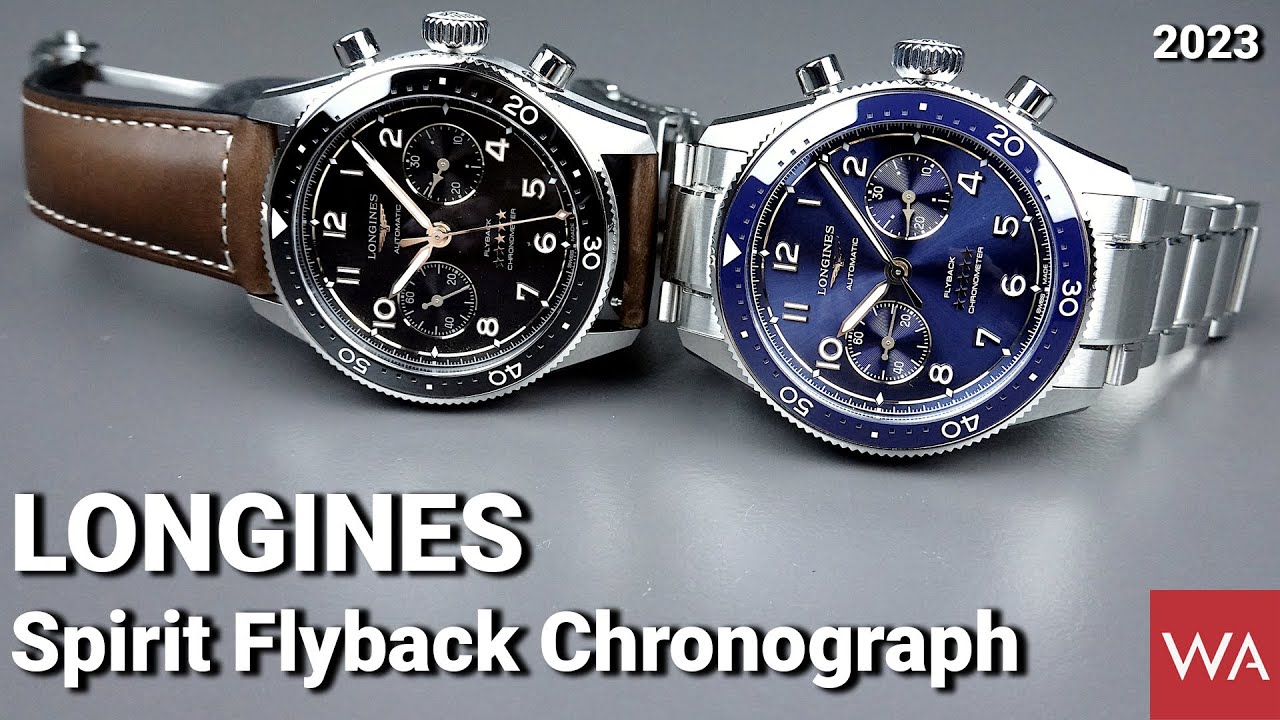 LONGINES Spirit Flyback Chronograph. The first one of its kind since 1968! 