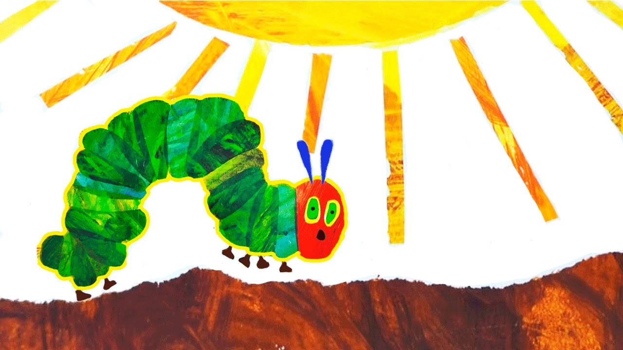 DIE KLEINE RAUPE NIMMERSATT Geschichten für kleine Kinder Bilderbuchfilm STORIES AND TALES
