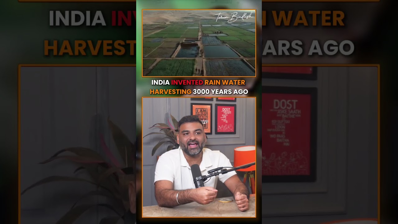 Thar Desert &mdash; Shocking Water Technology of Ancient India | #tarunbindlish  #Shorts #TharDesert